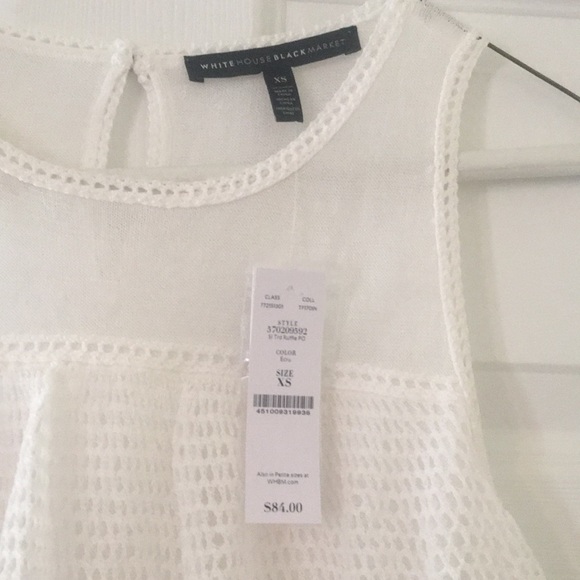 WHBM new Women’s sleeveless shirt XS - Picture 2 of 3